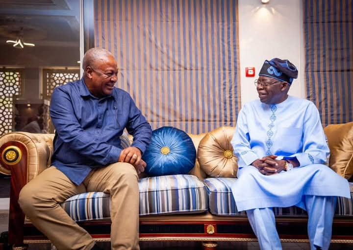 PRESIDENT TINUBU TO ATTEND THE INAUGURATION OF JOHN MAHAMA, PRESIDENT-ELECT OF GHANA